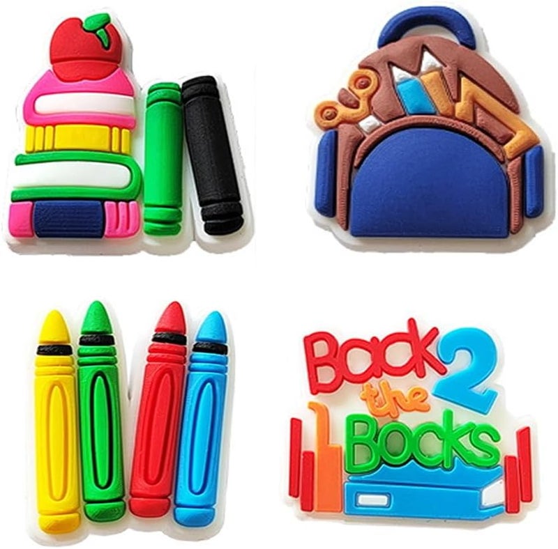 BOWNDY Different Shape Shoe Charms for Clog Decoration, Cute Pin, Bulk Pack, Random Assortment - Image 2